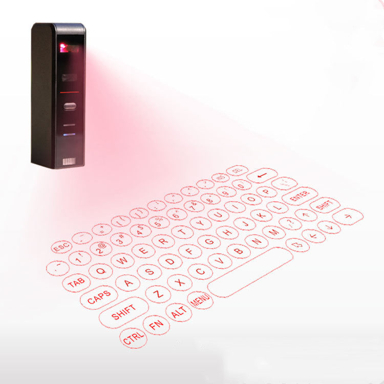 laser projection bluetooth keyboard