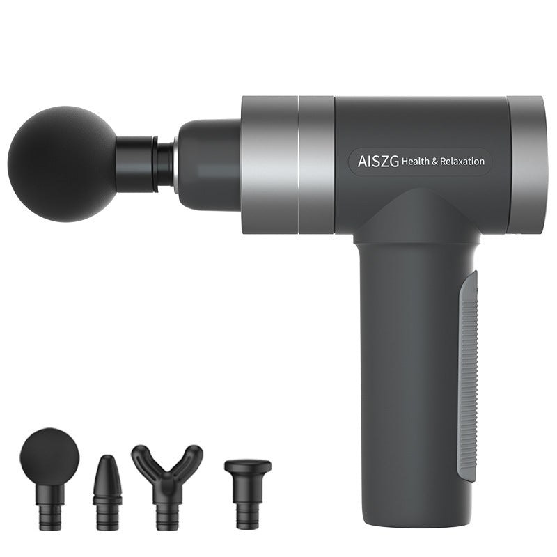 Zenova massage gun with soft massage heads