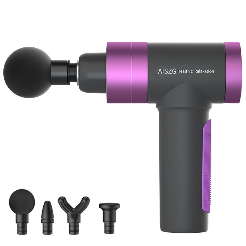 Zenova massage gun with soft massage heads