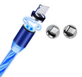 Zenova rgb 3 in 1 usb fast charge and data transfer cable