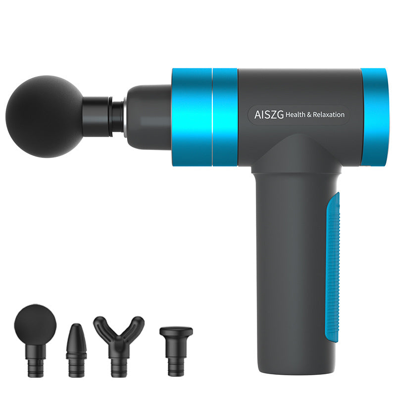 Zenova massage gun with soft massage heads