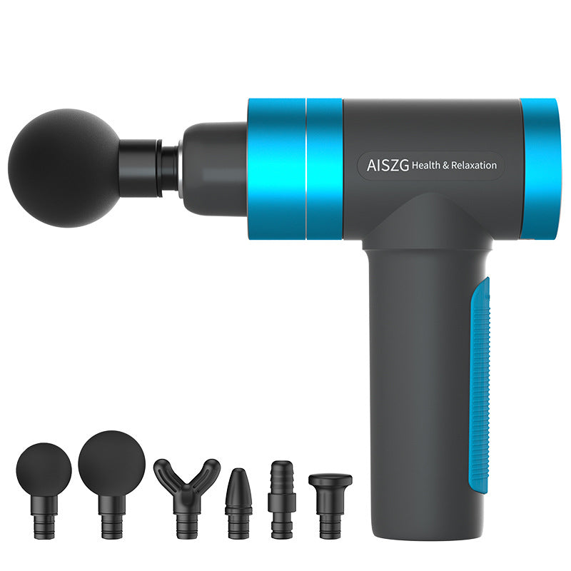 Zenova massage gun with soft massage heads