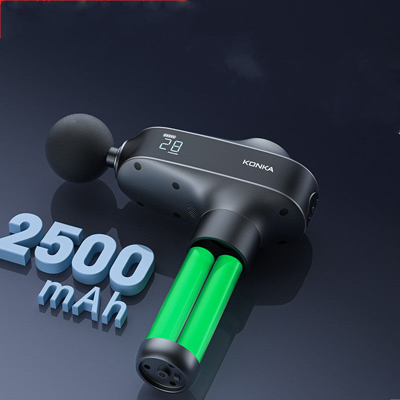 Zenova massage gun with inbuilt display control