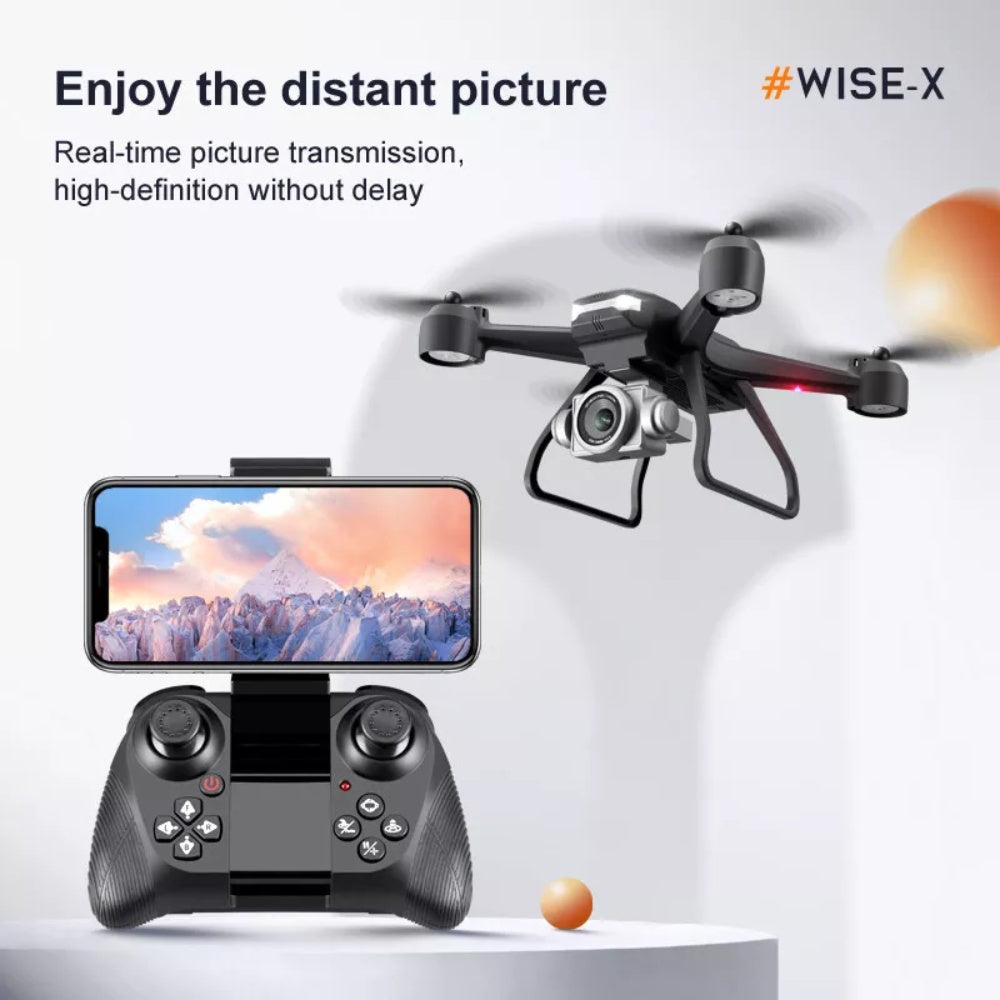 Zenova Professional Drone 6K HD Dual Camera Wifi FPV Portable RC Quadcopter 2 BATTERY,Drones Suitable For Adults & Beginners.