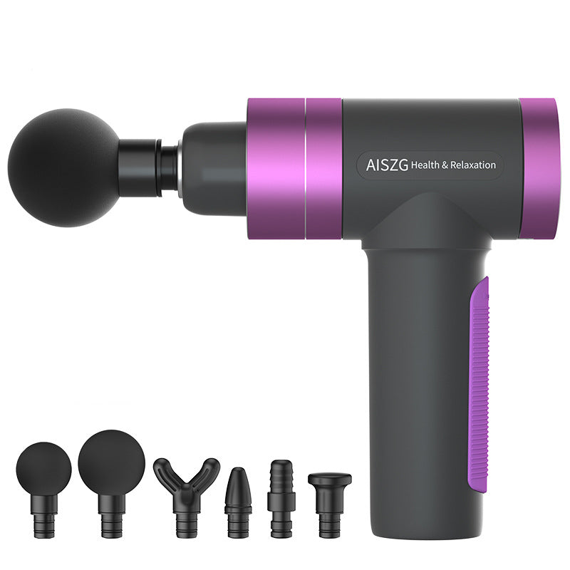 Zenova massage gun with soft massage heads