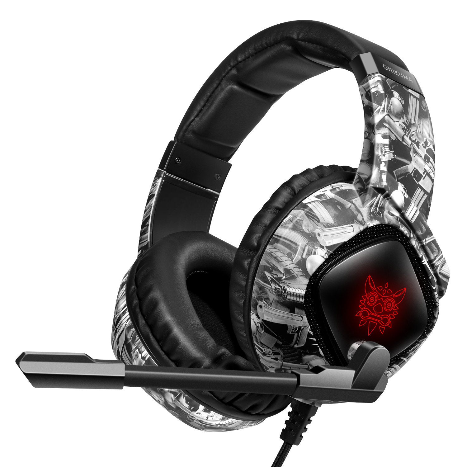 Zenova noise cancellation rgb gaming headphone