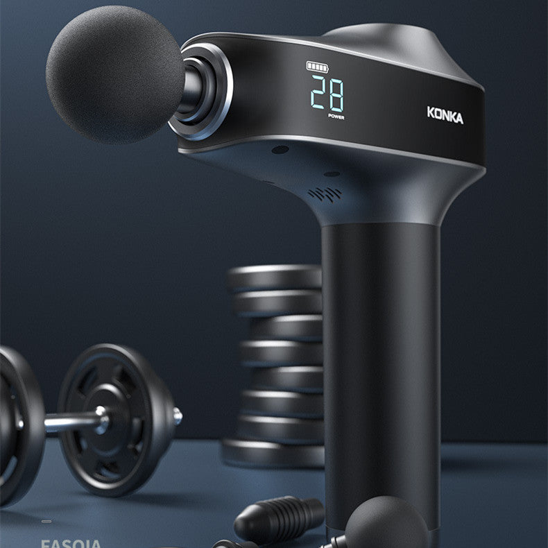 Zenova massage gun with inbuilt display control