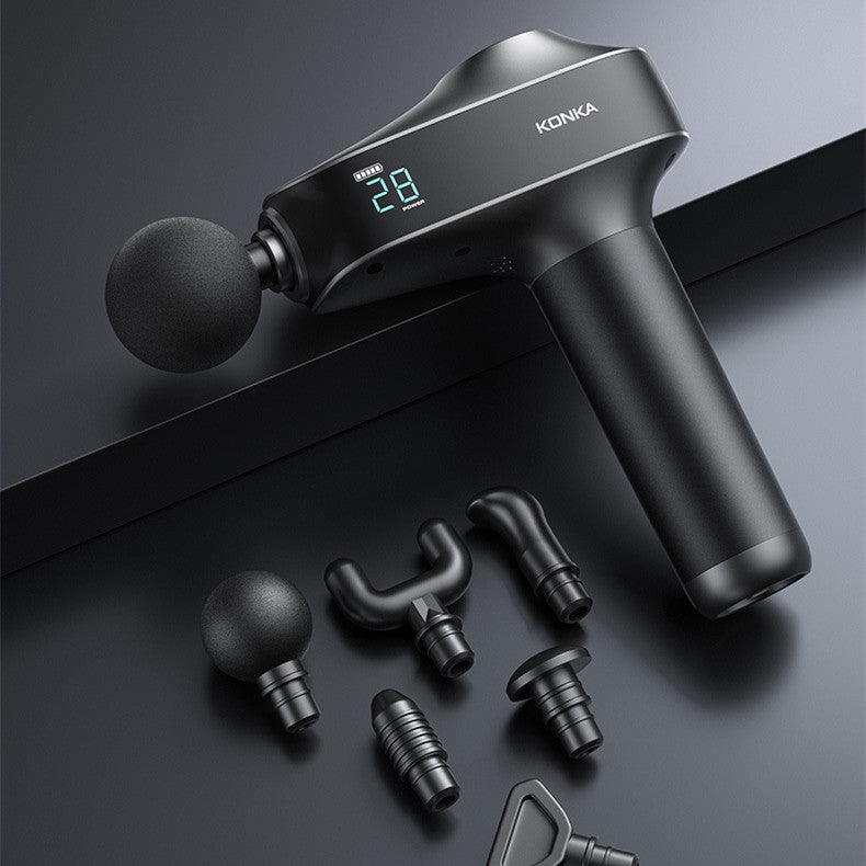 Zenova massage gun with inbuilt display control