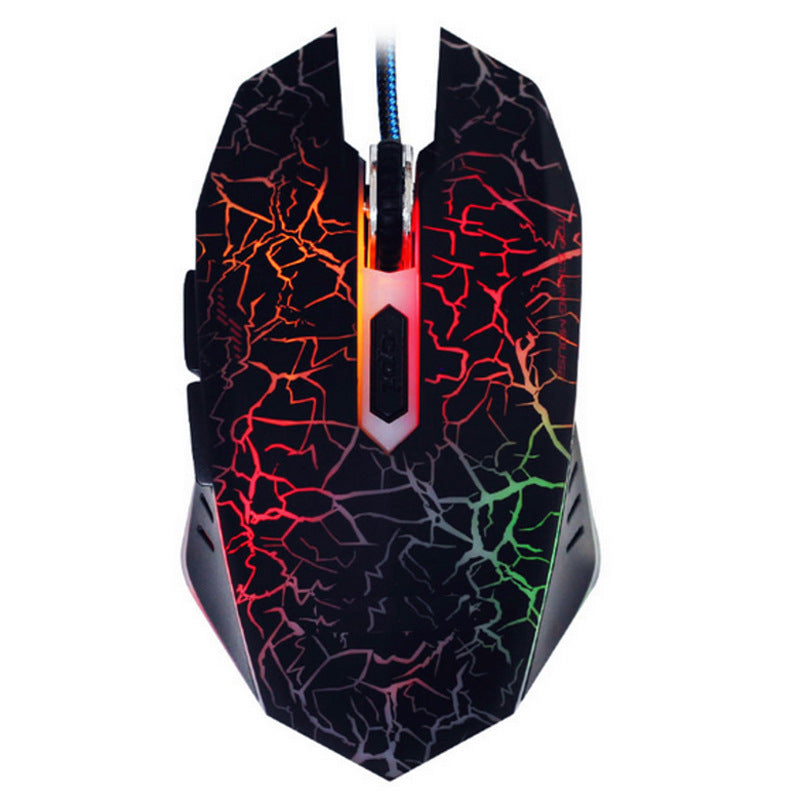 Zenova backlight wired gaming keyboard set colorful luminous gaming mouse keyboard qwerty keyboard
