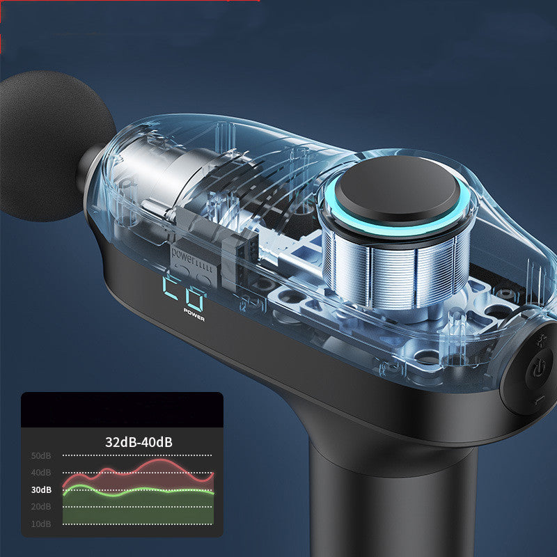 Zenova massage gun with inbuilt display control