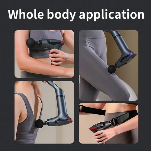 Zenova powerful multi usage massage gun with ankle
