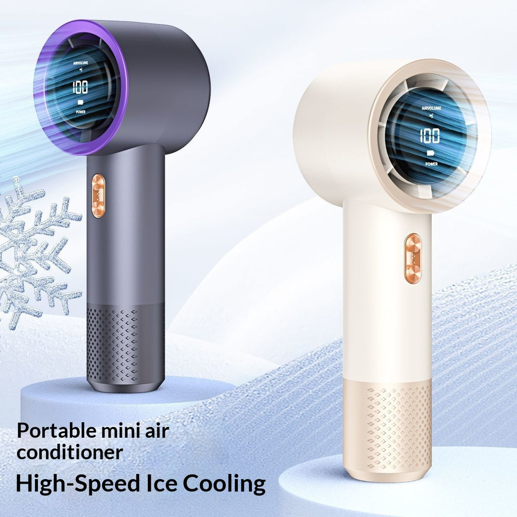 Zenova High-speed Handheld Bladeless Turbo Fan, Portable Mini Bladeless Powerful fan